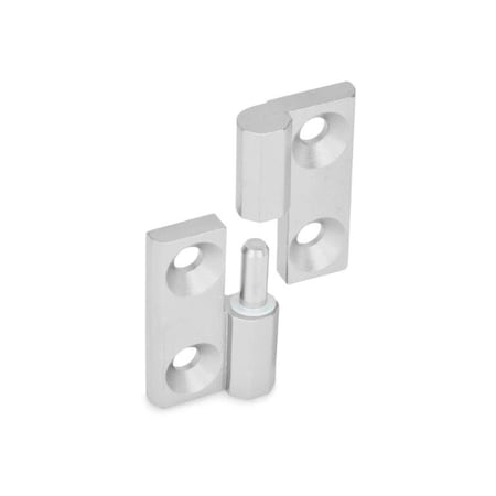 J.W. Winco GN337-NI-40-40-A-2-GS Lift-Off Hinge 337-NI-40-40-A-2-GS